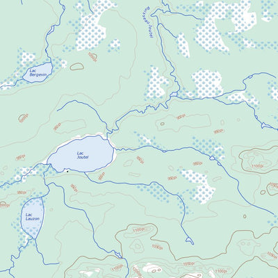 Natural Resources Canada Lac Laurin, QC (032E09 Toporama) digital map