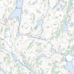 Natural Resources Canada Lac Le Barbier, QC (022F06 Toporama) digital map