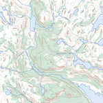 Natural Resources Canada Lac Le Barbier, QC (022F06 Toporama) digital map