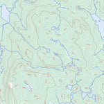 Natural Resources Canada Lac Le Doré, QC (012N06 Toporama) digital map