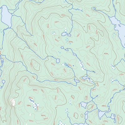 Natural Resources Canada Lac Le Doré, QC (012N06 Toporama) digital map