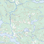 Natural Resources Canada Lac Le Tort, QC (012N10 Toporama) digital map