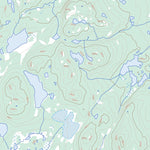 Natural Resources Canada Lac Leif, QC (023P09 Toporama) digital map