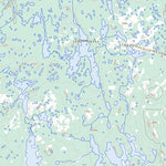 Natural Resources Canada Lac Leif, QC (023P09 Toporama) digital map