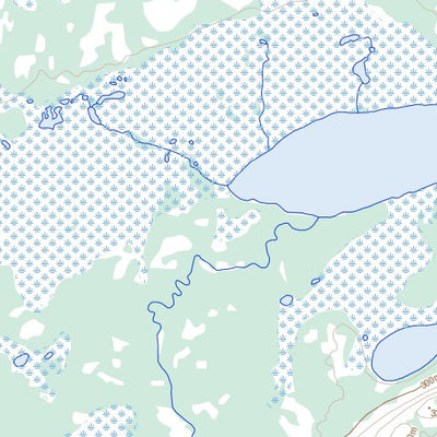 Natural Resources Canada Lac Levis, NT (085K12 Toporama) digital map