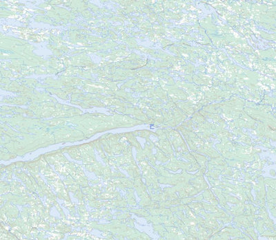 Natural Resources Canada Lac Liancourt, QC (033O03 Toporama) digital map