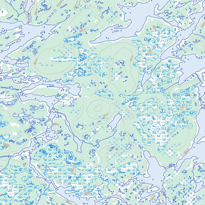 Natural Resources Canada Lac Longrais, QC (023K01 Toporama) digital map