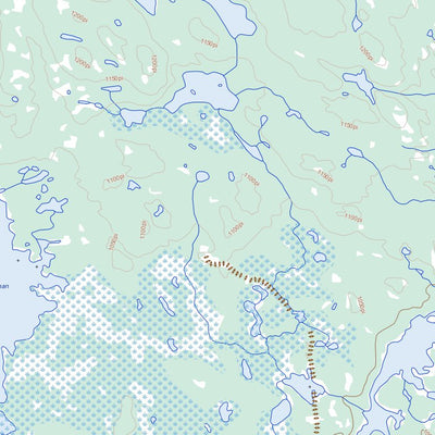 Natural Resources Canada Lac Loquin, QC (024B15 Toporama) digital map
