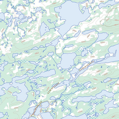 Natural Resources Canada Lac Louet, QC (023M05 Toporama) digital map