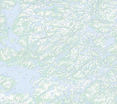 Natural Resources Canada Lac Machault, NL (013M12 Toporama) digital map