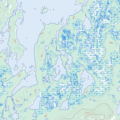 Natural Resources Canada Lac Maggiolo, QC (023F07 Toporama) digital map