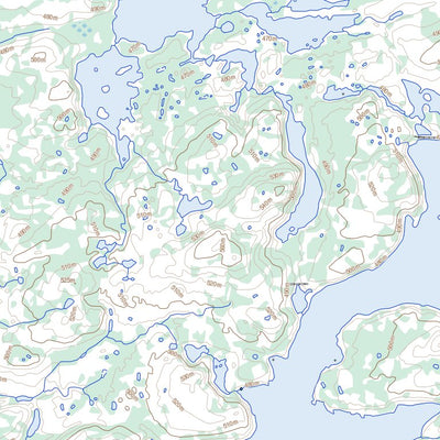 Natural Resources Canada Lac Malaval, QC (023L11 Toporama) digital map