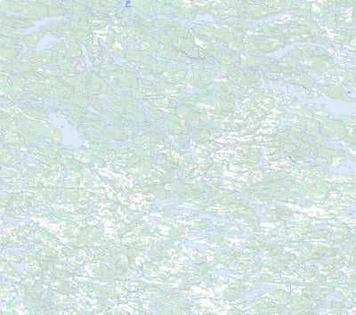 Natural Resources Canada Lac Malécot, QC (033O10 Toporama) digital map