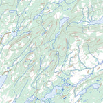 Natural Resources Canada Lac Manet, QC (023D06 Toporama) digital map