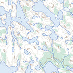 Natural Resources Canada Lac Mangnuc, QC (034N07 Toporama) digital map