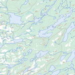 Natural Resources Canada Lac Mannessier (023M07 Toporama) digital map