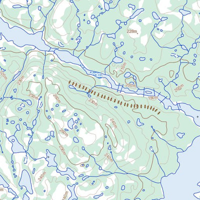 Natural Resources Canada Lac Marcouard, QC (034I07 Toporama) digital map