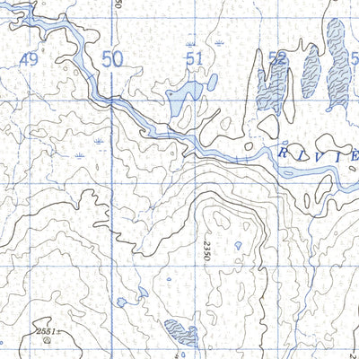 Natural Resources Canada Lac Marsac, QC (023C04 CanMatrix) digital map