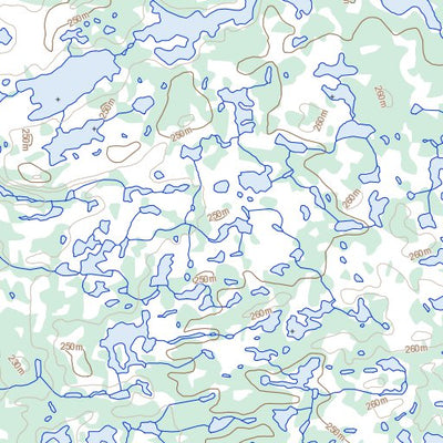 Natural Resources Canada Lac Maunecy, QC (024G06 Toporama) digital map