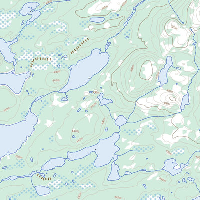 Natural Resources Canada Lac Maurel, QC (023M06 Toporama) digital map