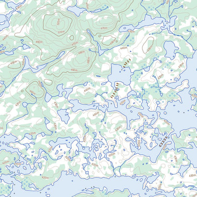 Natural Resources Canada Lac Maurel, QC (023M06 Toporama) digital map