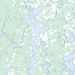 Natural Resources Canada Lac Melonèze, QC (022E10 Toporama) digital map