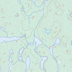 Natural Resources Canada Lac Mercier, NL (013C15 Toporama) digital map