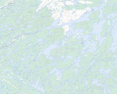 Natural Resources Canada Lac Mesgouez, QC (032O06 Toporama) digital map