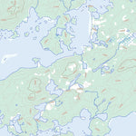 Natural Resources Canada Lac Mesgouez, QC (032O06 Toporama) digital map