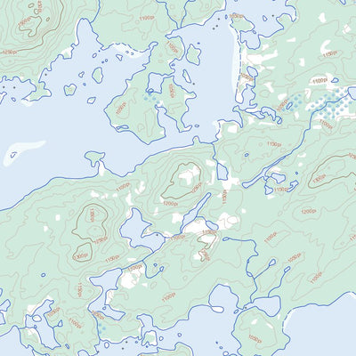 Natural Resources Canada Lac Mesgouez, QC (032O06 Toporama) digital map