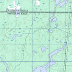 Natural Resources Canada Lac Mesplet, QC (032B13 CanMatrix) digital map