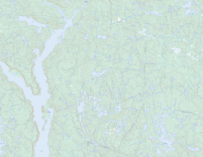 Natural Resources Canada Lac Miquelon, QC (022F09 Toporama) digital map