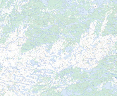 Natural Resources Canada Lac Miramon (033B15 Toporama) digital map