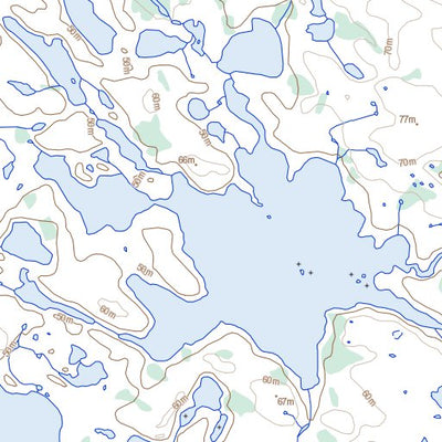 Natural Resources Canada Lac Mirqulilik, QC (034N11 Toporama) digital map