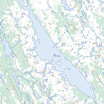 Natural Resources Canada Lac Monceaux, QC (024G16 Toporama) digital map