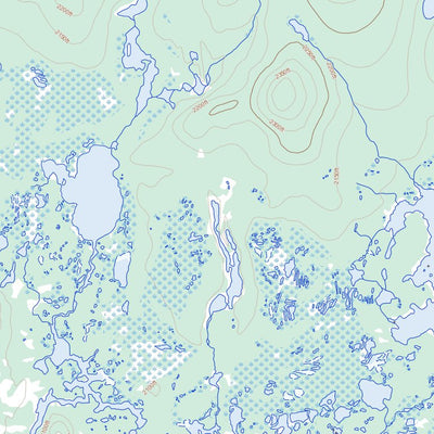 Natural Resources Canada Lac Montenon (023G03 Toporama) digital map