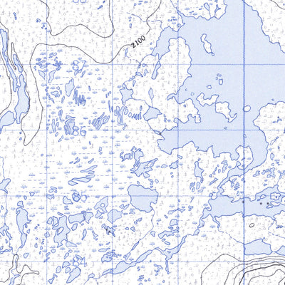 Natural Resources Canada Lac Montenon, NL (023G03 CanMatrix) digital map
