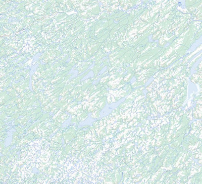 Natural Resources Canada Lac Montgenault, QC (024D16 Toporama) digital map