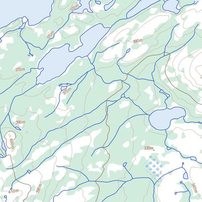 Natural Resources Canada Lac Montgenault, QC (024D16 Toporama) digital map