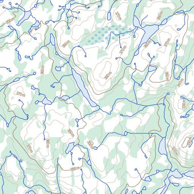 Natural Resources Canada Lac Montgenault, QC (024D16 Toporama) digital map