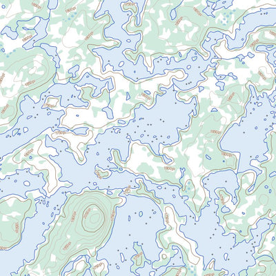 Natural Resources Canada Lac Montviel, QC (023E16 Toporama) digital map