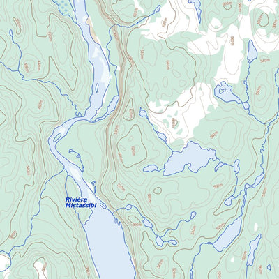 Natural Resources Canada Lac Morampont, QC (032I01 Toporama) digital map