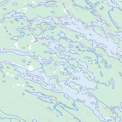 Natural Resources Canada Lac Morel, QC (024B10 Toporama) digital map