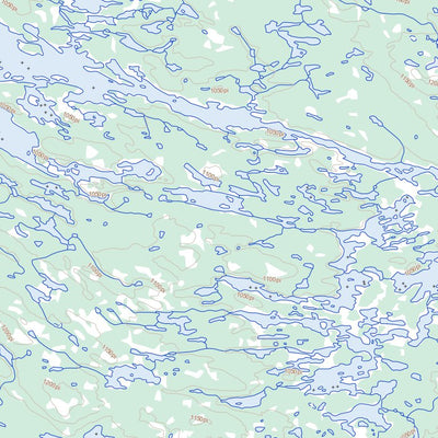 Natural Resources Canada Lac Morel, QC (024B10 Toporama) digital map