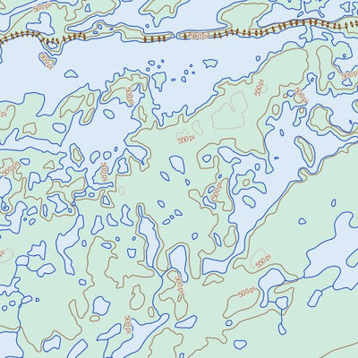 Natural Resources Canada Lac Morgan, QC (024M16 Toporama) digital map
