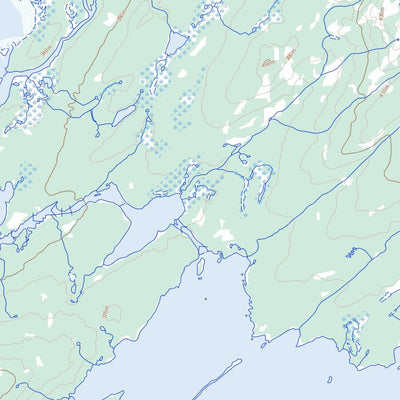 Natural Resources Canada Lac Moyer, QC (024D02 Toporama) digital map