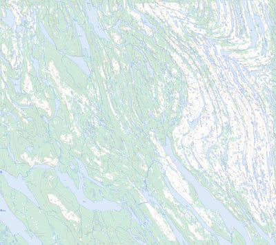 Natural Resources Canada Lac Musset, QC (023O11 Toporama) digital map