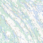 Natural Resources Canada Lac Musset, QC (023O11 Toporama) digital map