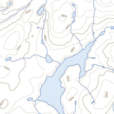 Natural Resources Canada Lac Nallusarqituq, QC (035H03 Toporama) digital map