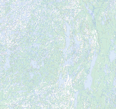 Natural Resources Canada Lac Napier, QC (024E16 Toporama) digital map